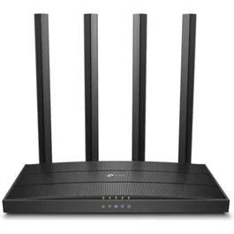 TP-Link Archer C6 V3 Router Inalámbrico AC1200 de Doble Banda con 4 Antenas y Puertos Gigabit